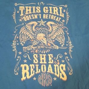 Gildan NRA women's t-shirt